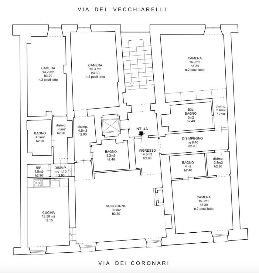Residenza Torre Vecchiarelli - Apt 3 Rom Exteriör bild